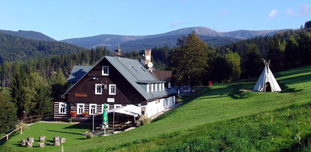 Chata Hubertka Krkonose Vítkovice エクステリア 写真